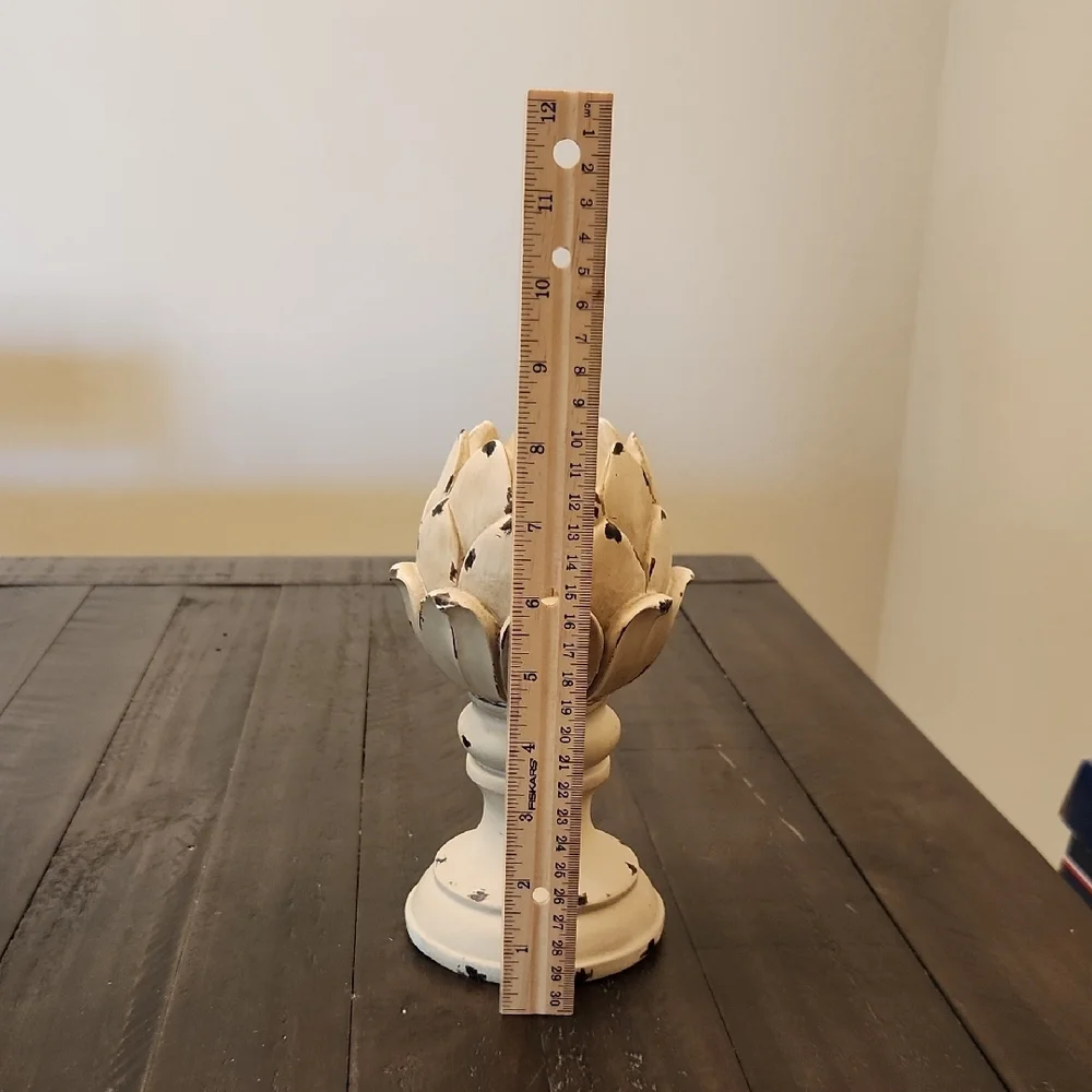 Farmhouse Style Artichoke Candle Holders - Picture 8 of 8